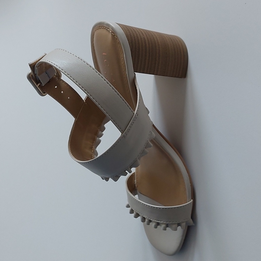 La Lauren conrad Ettaa women's slingback‎ sandals size 9.5 - Picture 3 of 8